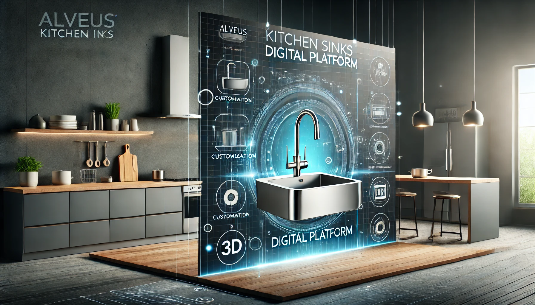 Alveus Kitchen Sinks: Digital Platform Design & Enhancement