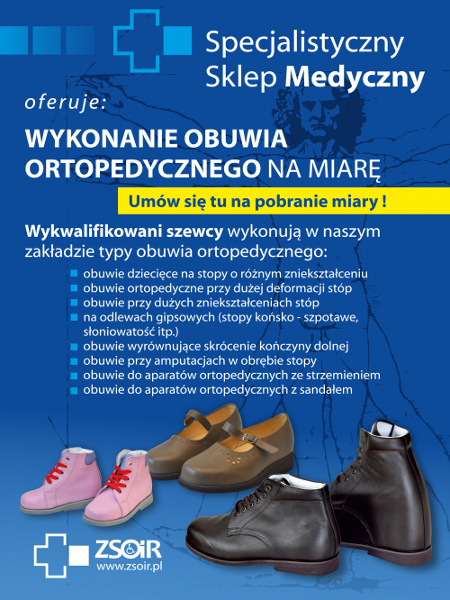 Development of a promotional campaign promoting students who graduated from school obtained qualifications in training as a shoemaker, i.e. a person who sews orthopedic shoes.
