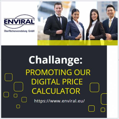 How to promote a digital price calculator in the coating industry?