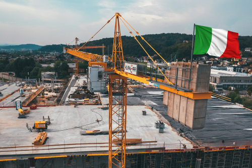 Breaking Into the Italian Market: A Construction Crane Company's Journey