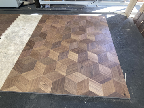 Inovative custom made hardwood floors